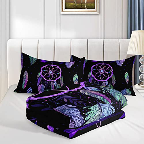 Juego De Edredón Cama Atrapasueños Matrimonial 80 X 90