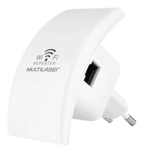 Repetidor Multilaser RE055 branco 100V/240V