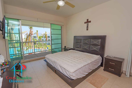 Cad Mayan Lakes 3 302. Terraza Con Vista A Los Jardines Y Albercas