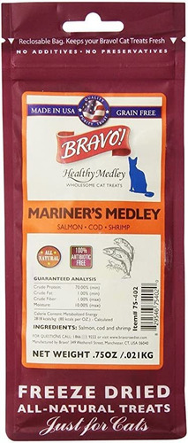 ¡bravo! Trata De Medley Medley Sana Mariner Para Los Gatos, 