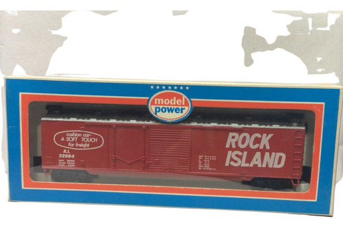 Vagon De Carga 1/87 Ho Model Power Rock Island Box Car