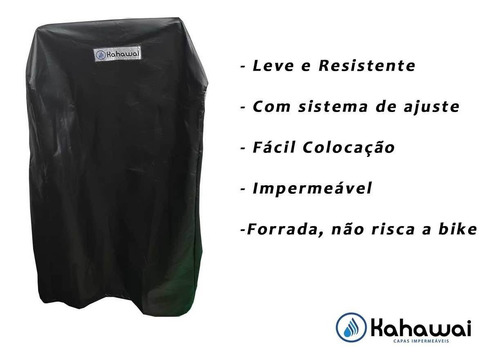 Capa Protetora Bike Ergométrica Kikos Hc 3015 Impermeável