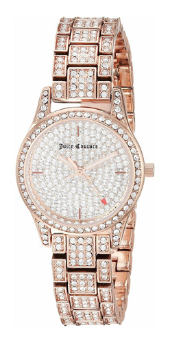 Reloj Mujer Juicy Couture Jc-1180pvrg Cuarzo Pulso Oro Rosa