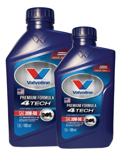 Aceite Mineral 4t 20w-50 Valvoline 4tech 1lts