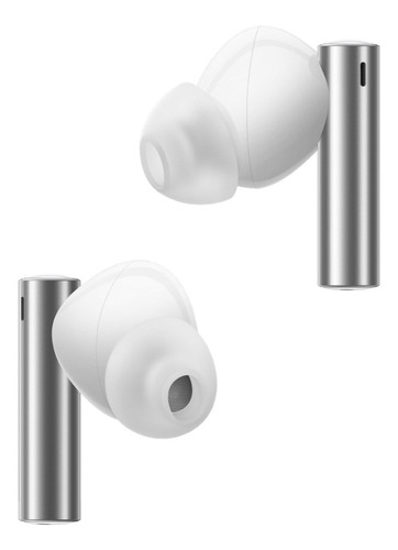 Fone de ouvido in-ear gamer sem fio Realme Buds Air 3 RMA2105 branco galáxia com luz LED