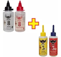 Comprar Cola Modelismo Epoxy 8 Minutos 200ml + Epoxi 5 Minutos 120g
