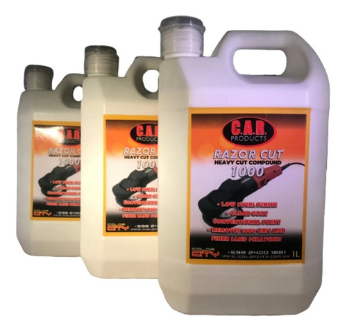 Liquido Pulir Mano & Maquina Car Products #1 Usa.x1000ml P14