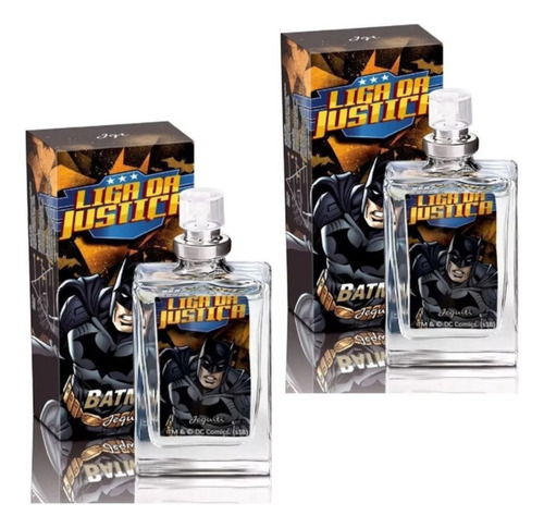 Kit Colônia Liga Da Justiça Batman 25ml 2 Unid. - Jequiti