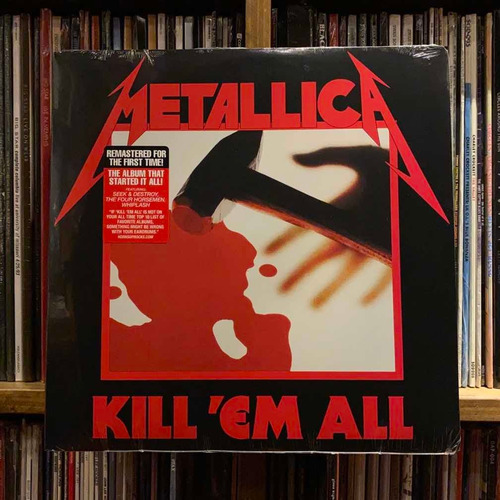 Metallica Kill Em All Edicion Vinilo