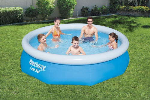 Alberca Inflable Azul Fast Set Bestway Modelo 57269