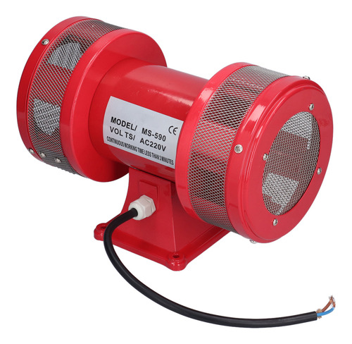 Motor De Sirena Antiaérea De Doble Vía, Alarma De 135 Db De