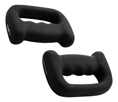 2 Uds D Grip Mancuernas De Hierro Fundido Para Correr 1,5 Kg