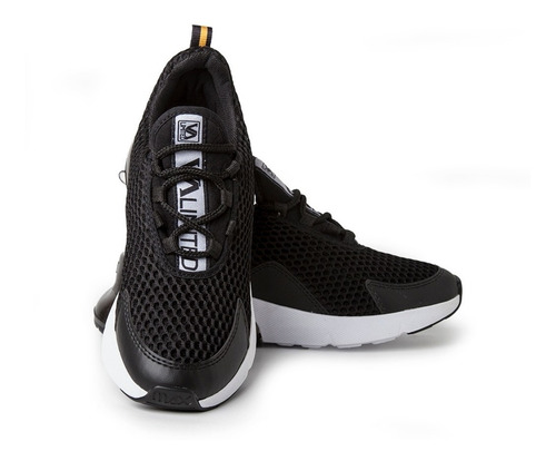 Imagen 3 de 4 de Zapatillas Skate Deportivas Negras Valimited Envio Gratis