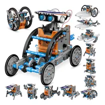 Comprar Kit De Construcción De Robot Stem Solar Didáctico 13 En 1