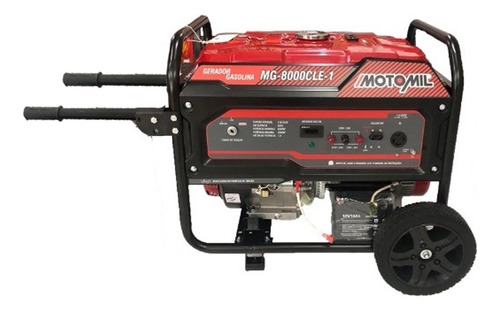 Gerador De Energia Mg8000cle-1 Mono 115/230v Motomil