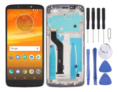 Ha Lcd Screen With Frame For Motorola Moto E5 Plus Bra