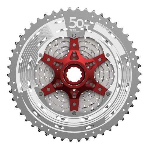 Piñon Cassette Sunrace Mx8 11-50 11v Plata