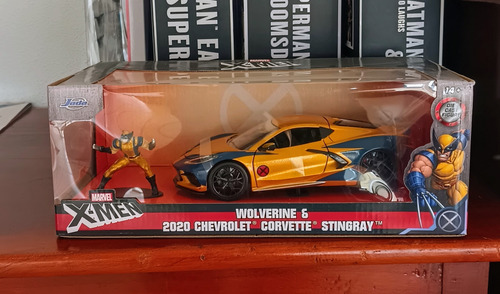 Jada Toys Marvel Wolverine X-men 1:24 2020 Chevy Corvette