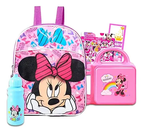 Set De Mochila Y Lonchera Fast Forward De Minnie Mouse, Paqu | Meses ...