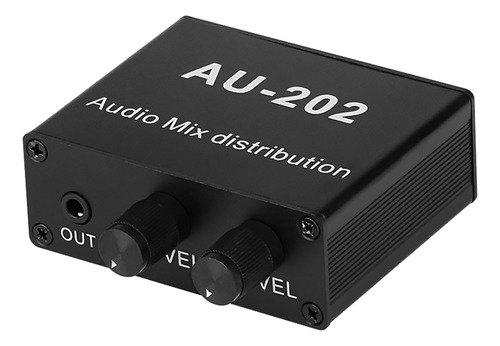 Distribuidor De Mezclador De Audio Estéreo Au-202 Para Auric