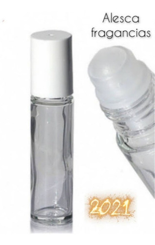 Imagen 4 de 6 de Perfumero De Vidrio Roll-on, Para Souvenir, Por 5 Unidades