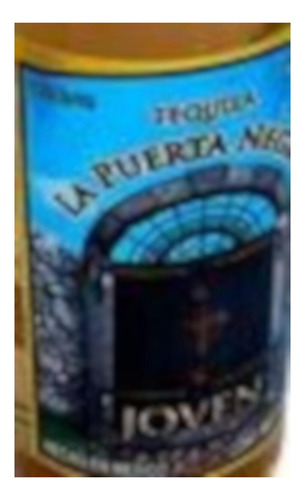 Pack De 4 Tequila La Puerta Negra Joven 1.75 L