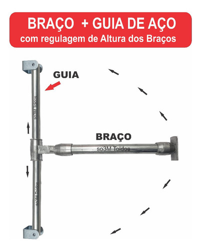 Imagem 5 de 7 de Fabricante De Toldo Retrátil 200 Largura X 200 Avanço