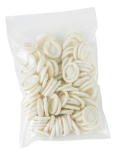 Gs 300x Cunas Desechables De Látex Para Dedos Guantes