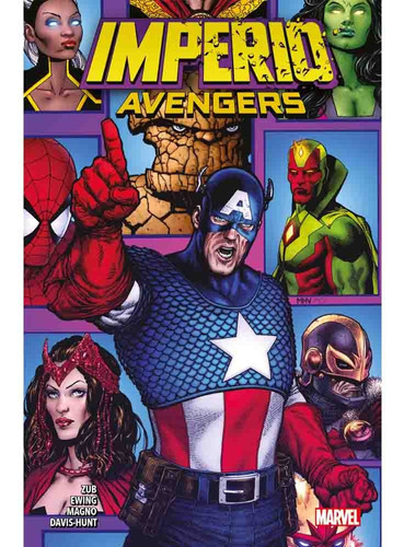 Imperio Avengers: Imperio Avengers, De Zub - Ewing. Serie Imperio Avengers, Vol. 1. Editorial Panini, Tapa Blanda, Edición 1 En Castellano, 2023