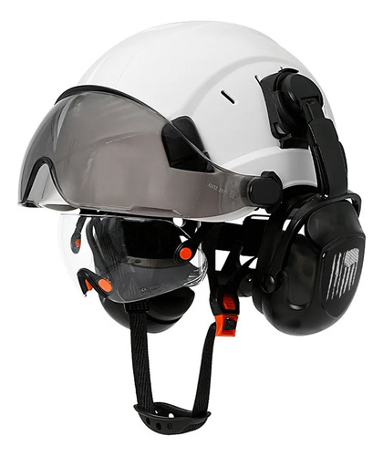 Casco De Seguridad Para Construcción Con Visera Incorporada,