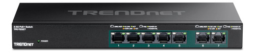 Conmutador Ethernet Trendnet Tpe-tg327 Poe+ De 7 Puertos Y V