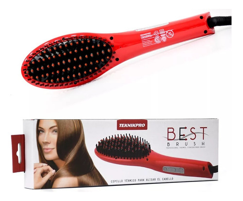 Teknikpro Cepillo Termico Alisador De Cabello Best Brush