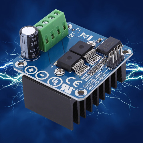Módulo controlador de puente Arduino H de alta potencia Bts7960 43a