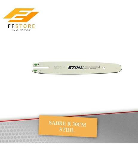 Imagem 2 de 5 de Sabre (facão) Motosserra Stihl Ms 170/180 30 Cm 22 Dentes