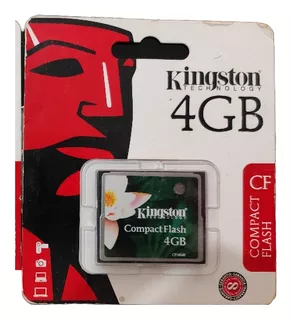 Cartão Compact Flash Kingston 4gb