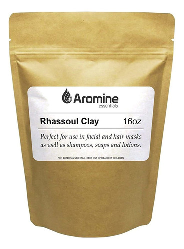 Rhassoul Arcilla En Polvo 16oz Marroquí Ghassoul Arcilla