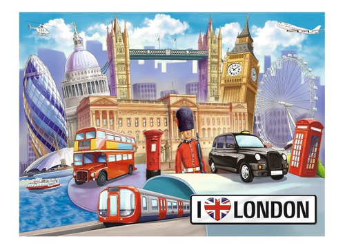 Rompecabezas Infantil Xxl 100 Pzas Amo Londres Ravensburger