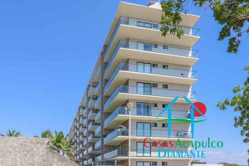 Cad Altamar Victory 402. ¡confort Y Estilo En Acapulco Diamante! Departamento Con Terraza Y Vista A Las Áreas Comunes