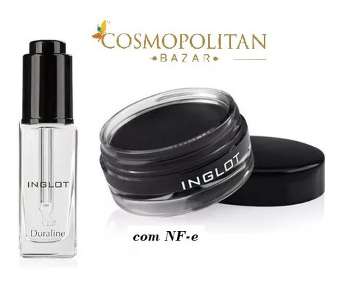 Combo Inglot Duraline + Delineador Gel 77  Imperdível Promo