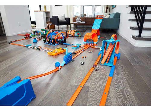 Caja Multibucle Hot Wheels Track Builder
