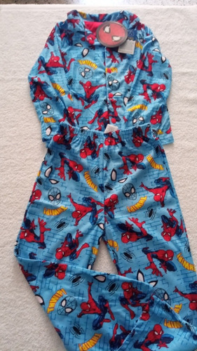 Pijama De Dos Piezas De Niño Con Motivo De Spiderman