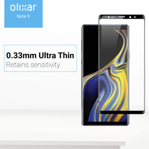 Imagen 3 de 6 de Mica Protector De Pantalla 3d Vidrio Glass @ Note 9 8