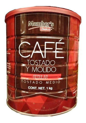 Café Tostado Y Molido Regular 1 Kg