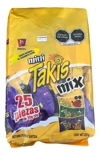 Mini Takis Mix 25pz