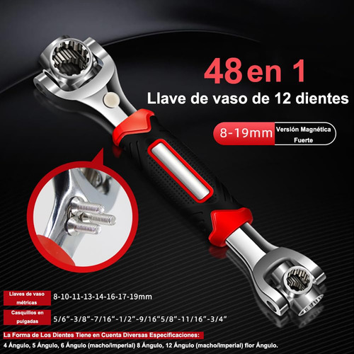 Llave Multifuncional, Llave Universal Ajustable