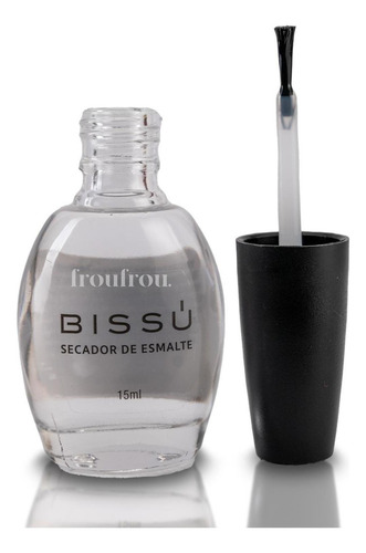 Esmalte 15ml De Uñas Secador De Uñas Bissú 452 Transparente