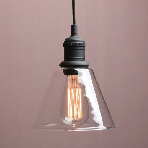 Yosoan Lámpara Colgante Vintage Edison De 1 Luz, Mini Lámpar