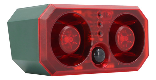 Sensor Solar De Sonido Y Alarma De Movimiento Exterior A Pru