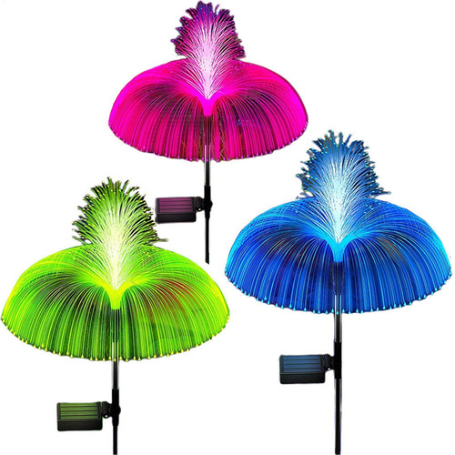 Luces Solares De Medusas Que Cambian De Color Paquete De 2 L