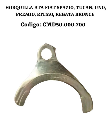 Horquilla  5ta Fiat Spazio, Tucan, Uno, Premio, Ritmo, Regat